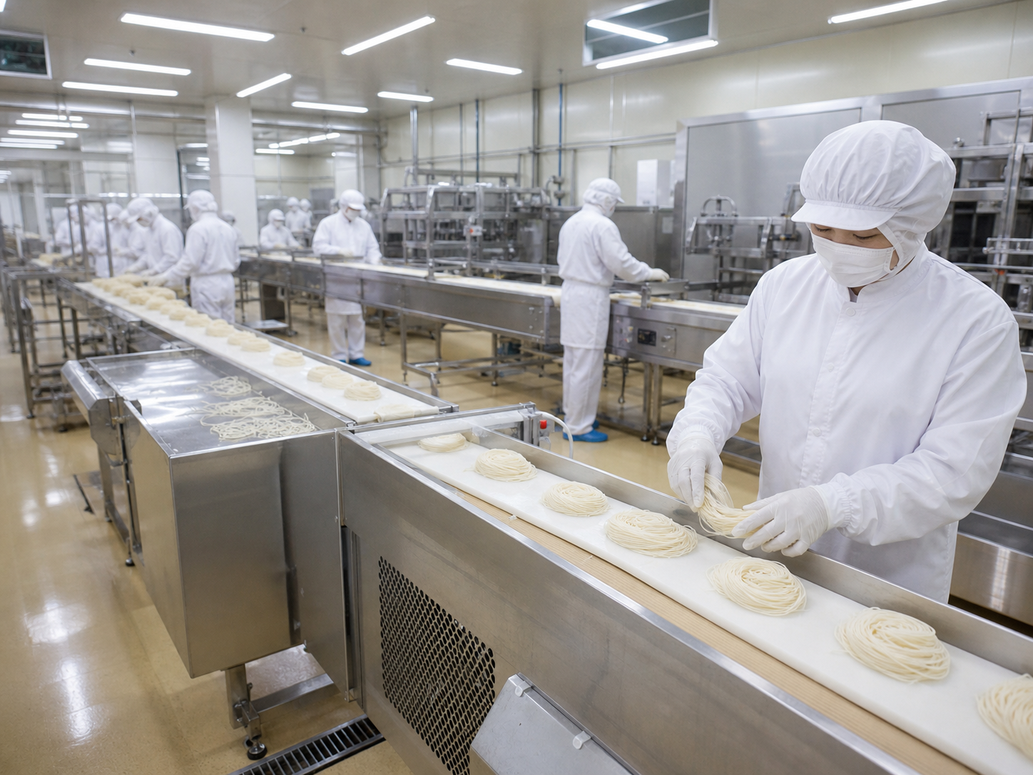 강원식품 HACCP 인증 냉면 생산 시설