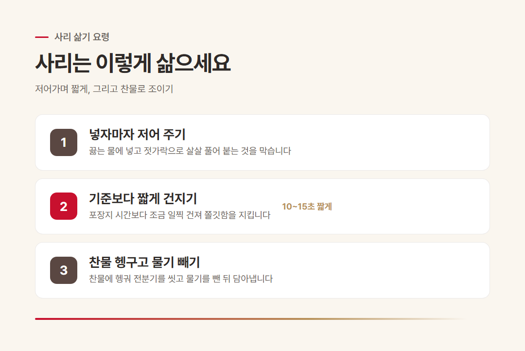 냉면 정보 인포그래픽 2
